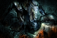 Alien-Queen-vs-Grey