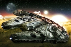 Fanart  Star Wars Millenium Falcon