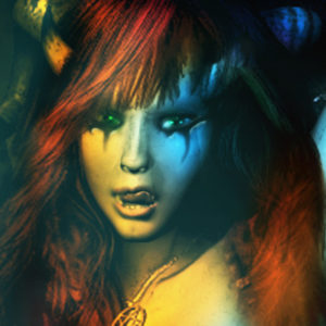 Succubus digital erotic art