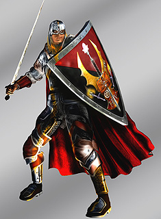 Heldenverlies Krieger männlich Digital Art Krieger