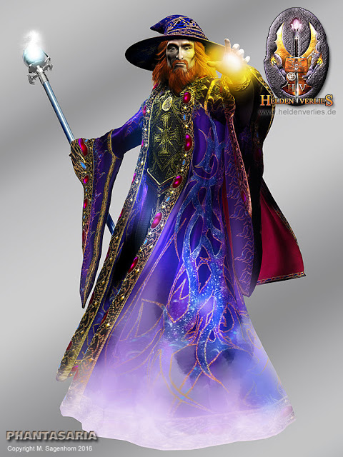 Heldenverlies Magier Digital Art Magier