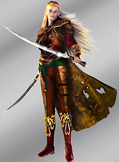 Heldenverlies Krieger weiblich Digital Art Krieger