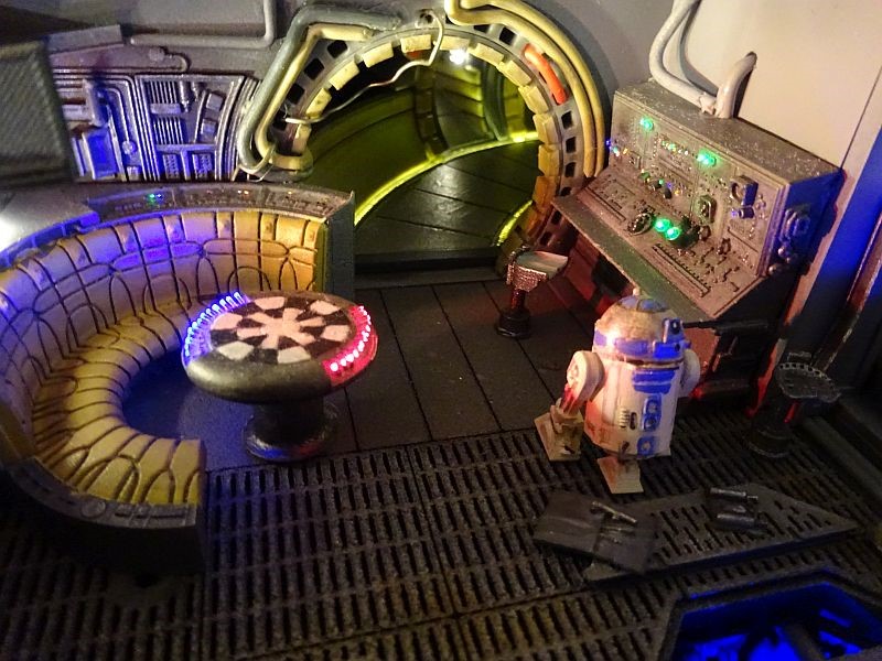 Star Wars Millenium Falcon Deagostini Frachtraum