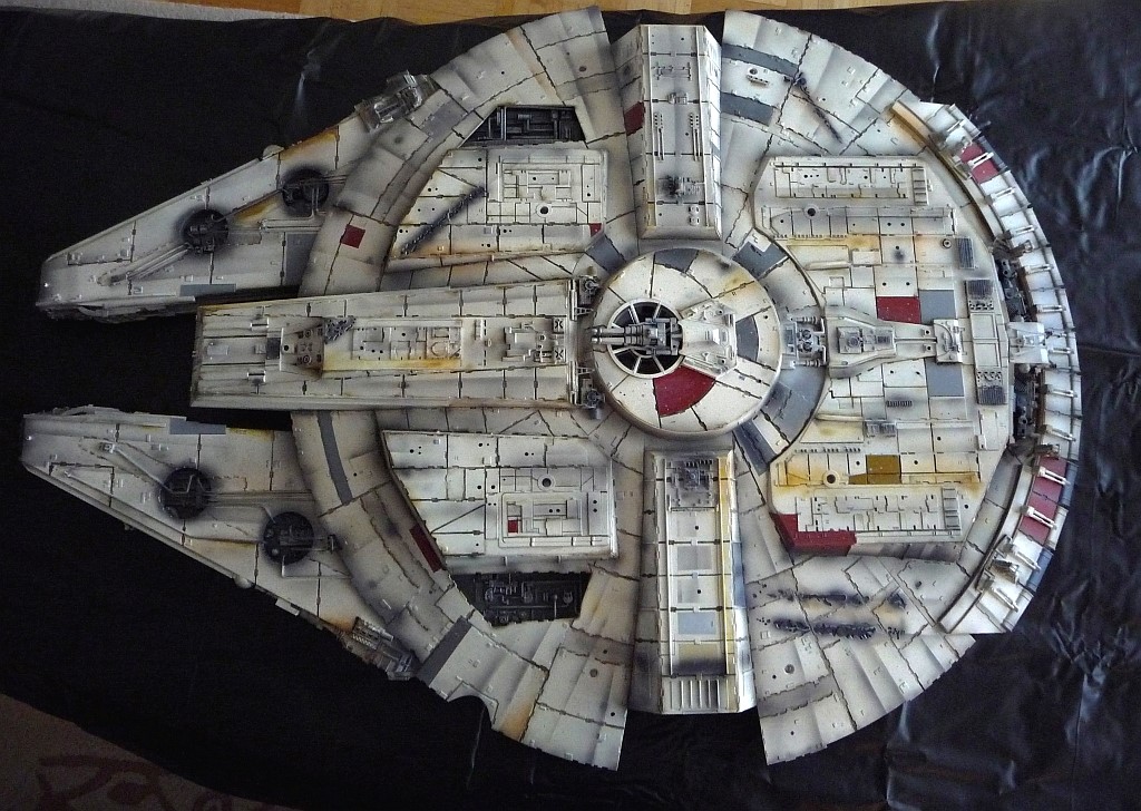 Star Wars Millenium Falcon Unterseite