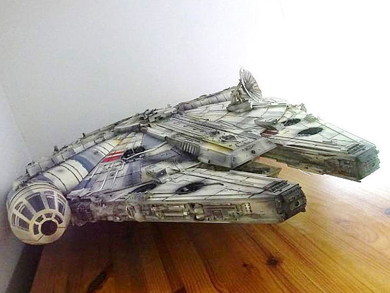 Star Wars Bau den Millenium Falcon