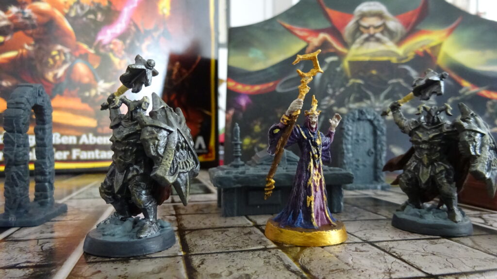 HeroQuest Schreckenskrieger Figuren bemalt