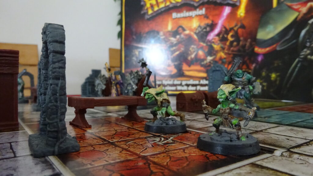 HeroQuest Goblins Figuren bemalt