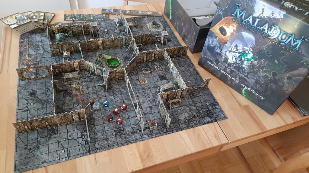 Maladum - Dungeons of Enveron Starter Set Brettspiel Review