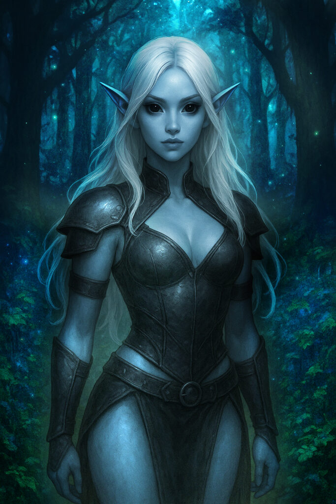 Dark Fantasy Buch Die Legenden von Avalgaron Dunkel Elfe