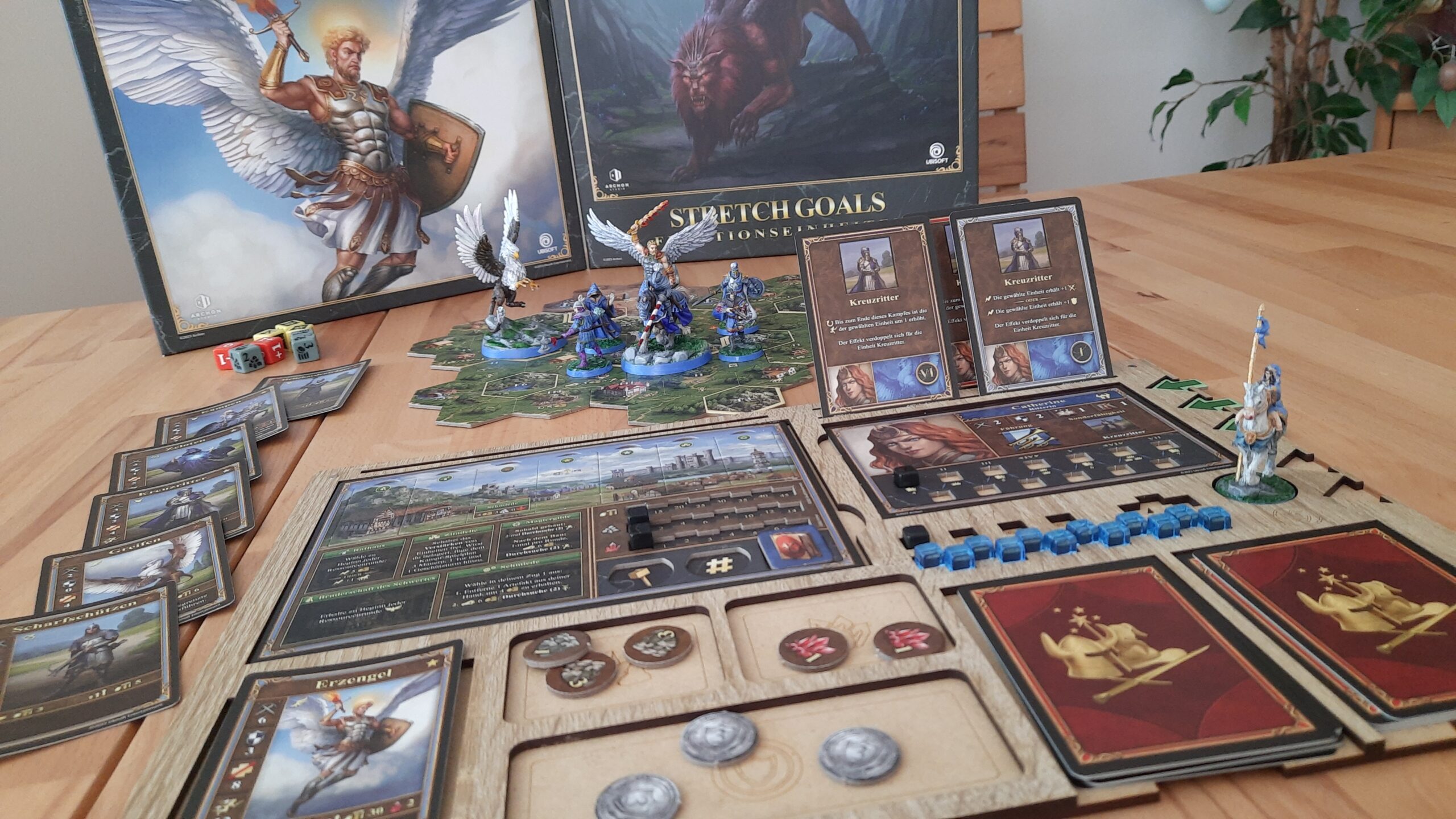 Heroes of Might and Magic III Brettspiel Stretch Goals Faction Units