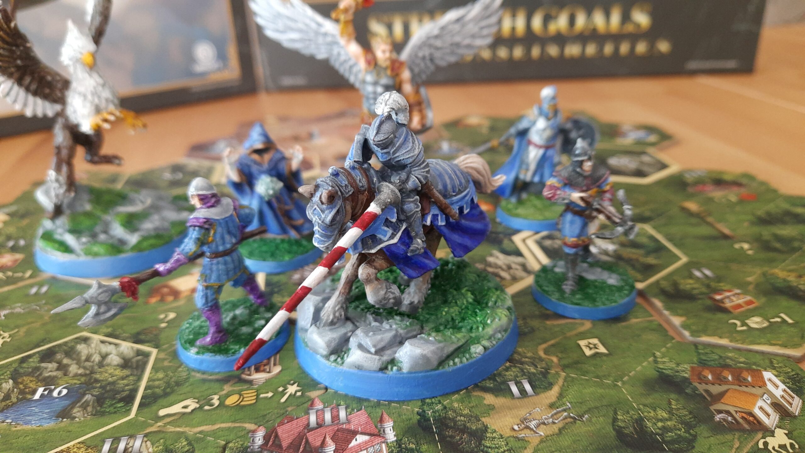 Heroes of Might and Magic III Brettspiel Stretch Goals Faction Units Castle Kempe