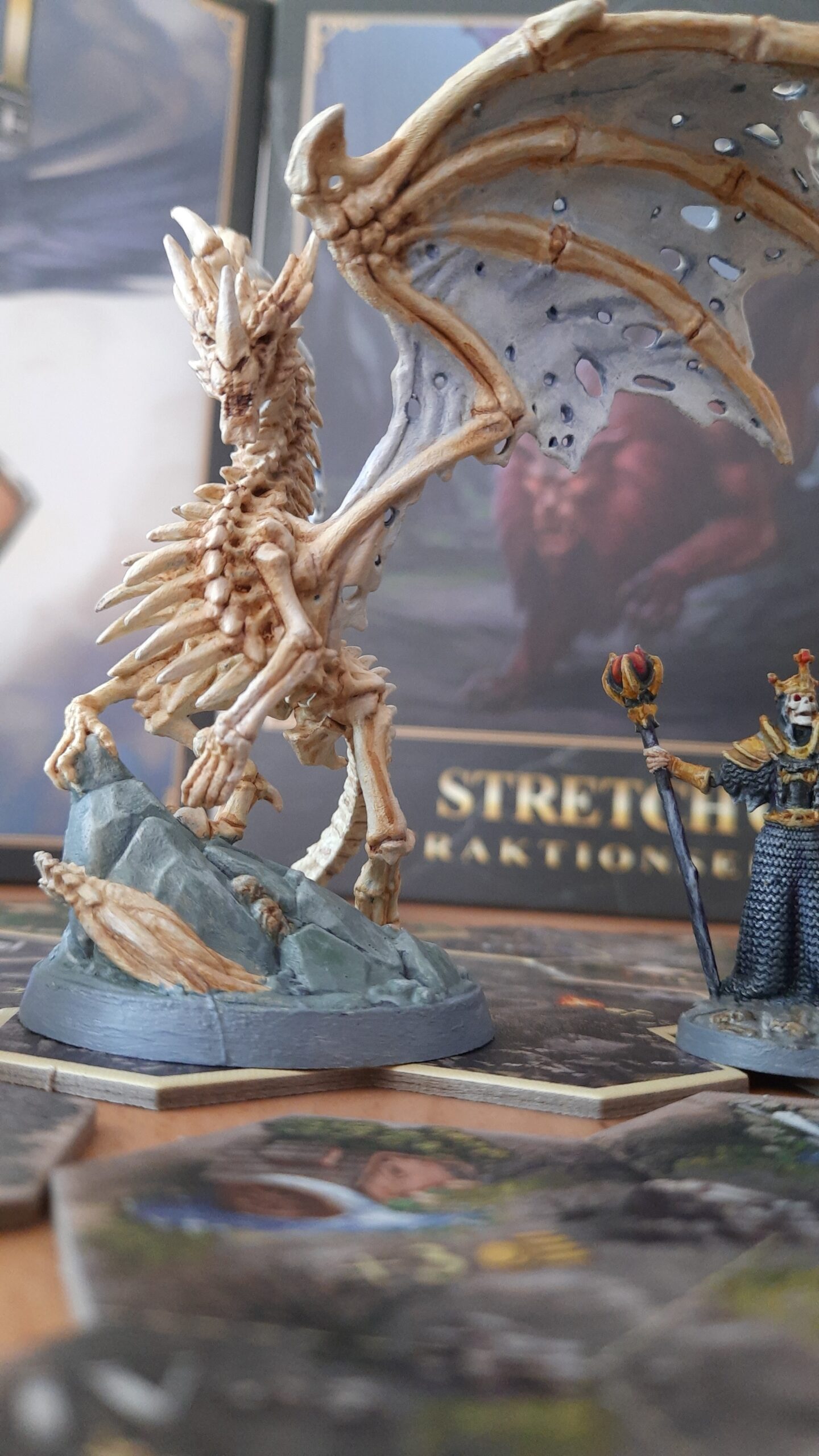 Heroes of Might and Magic III Brettspiel Stretch Goals Faction Units Nekropolis Geisterdrachen