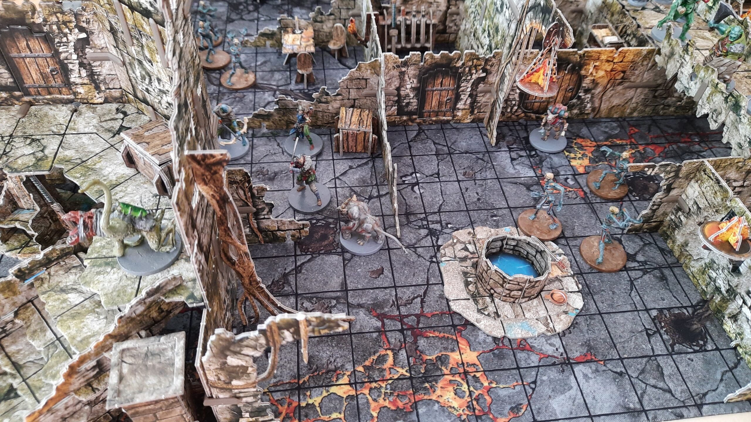 Battle Systems Maladum Revenants und Drakon