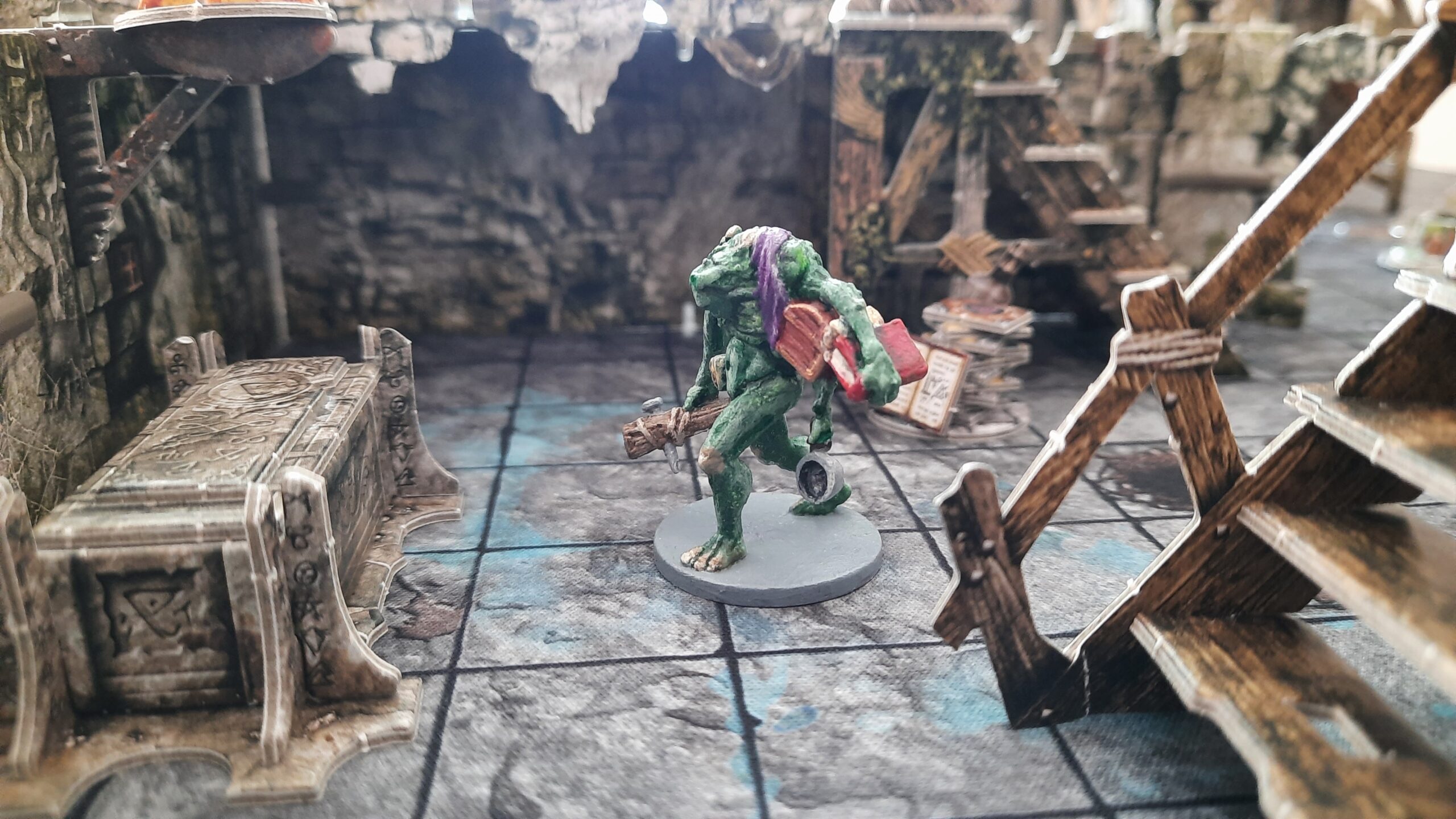 Battle Systems Maladum Troglodyte
